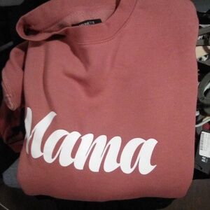 Brunettes the label Mama sweater size 2x 3x